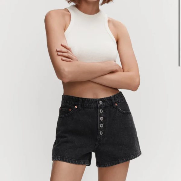 Short Negro Botones