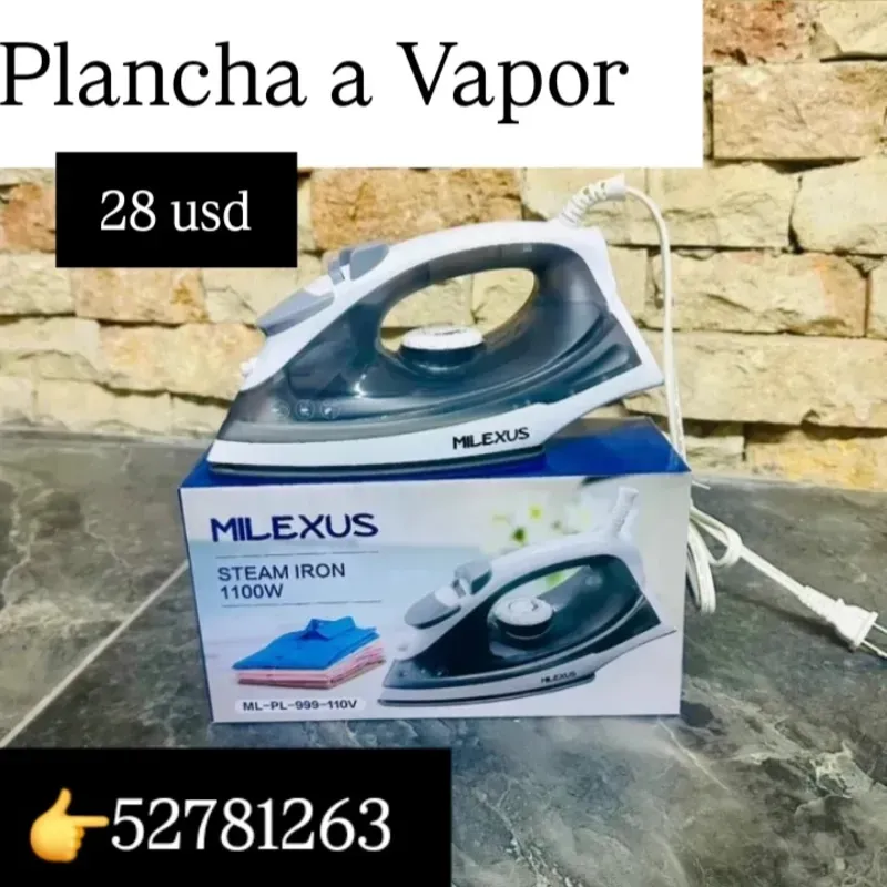 Plancha a Vapor Milexus
