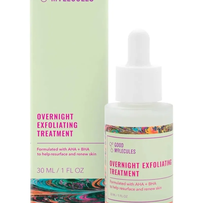 Good Molecules AHAs(acido glicolico y lactico) y BHA ( acido salicilico )