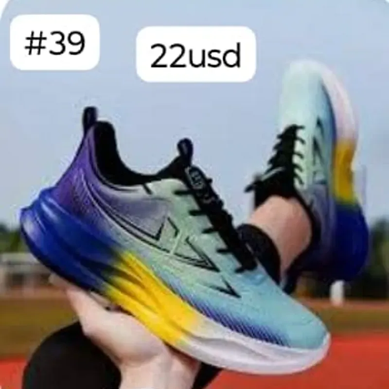 Tenis degradados multicolor