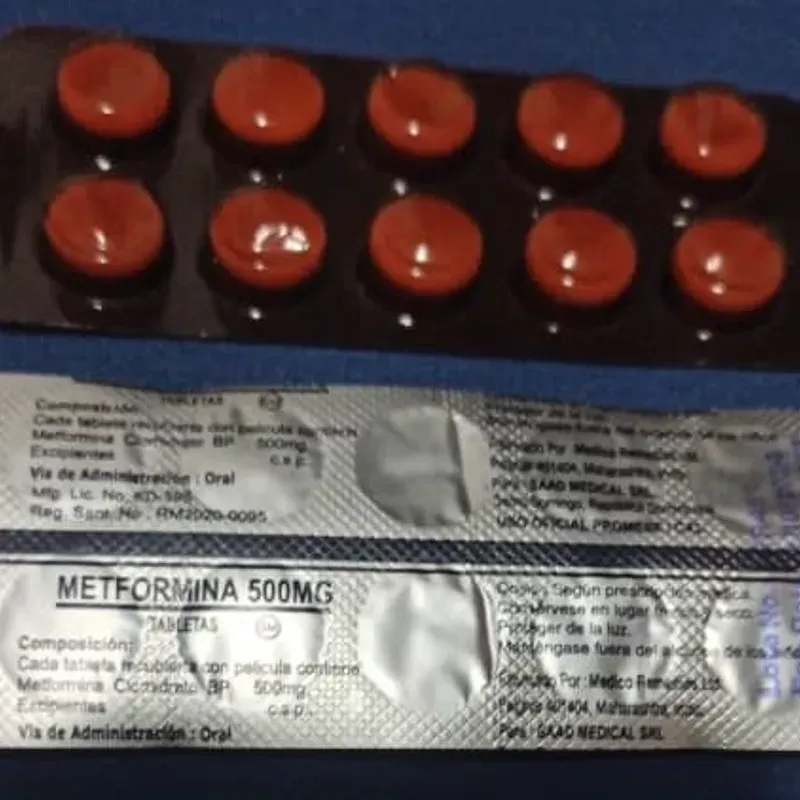METFORMINA 10TAB 500mg