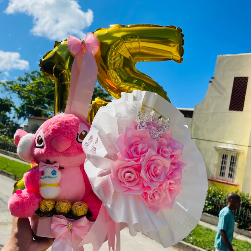 ✨Ancheta exagonal de stich✨