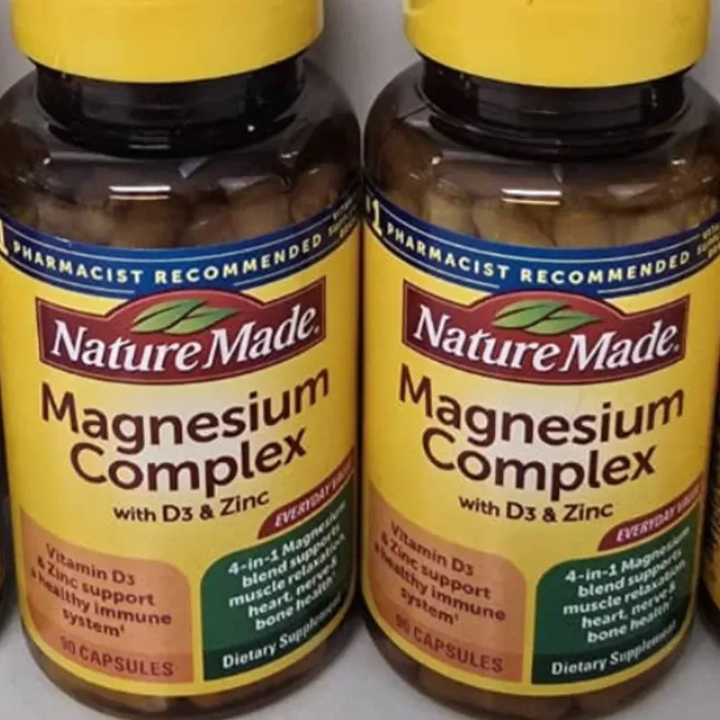 Nature Made Magnesium Complex con D3 y Zinc