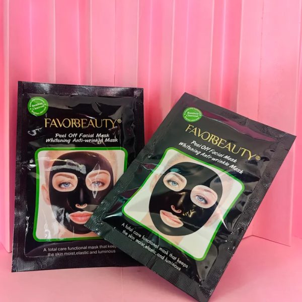 Mascarilla Peel off de carbón de bambú