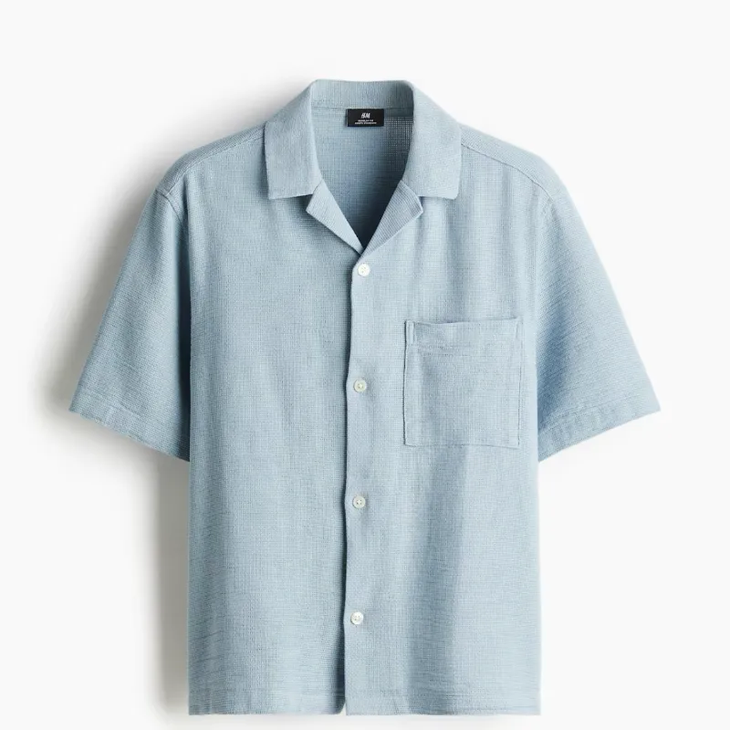 Camisa con textura H&M