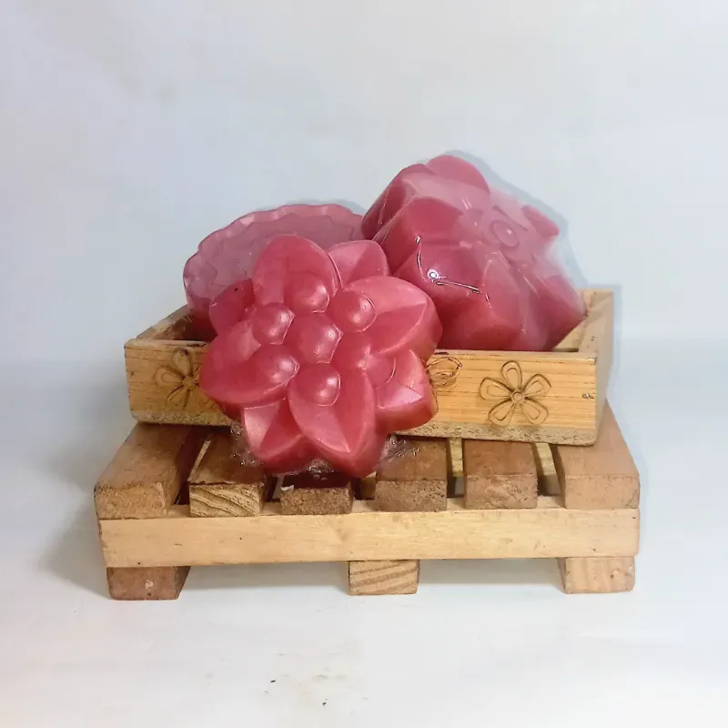 Jabon de Glicerina de Fresa