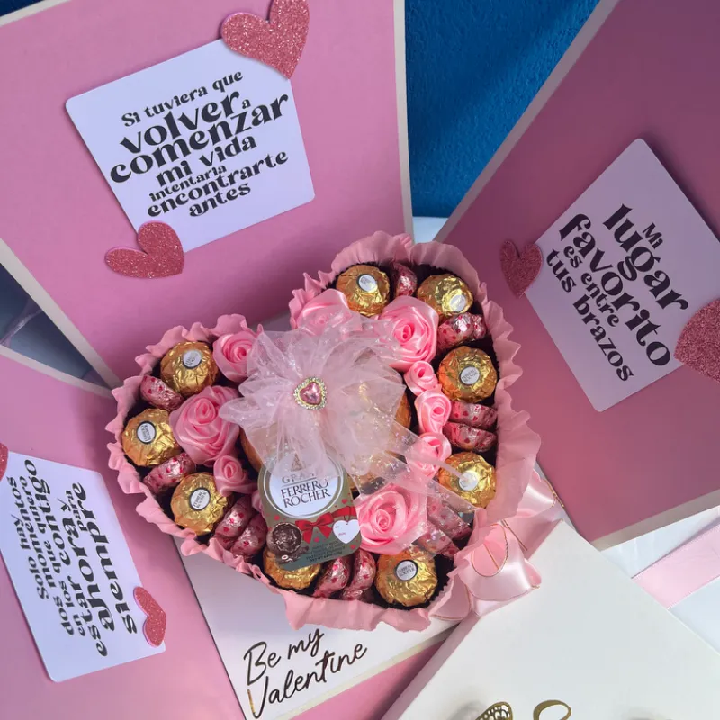 Caja sorpresa rosa