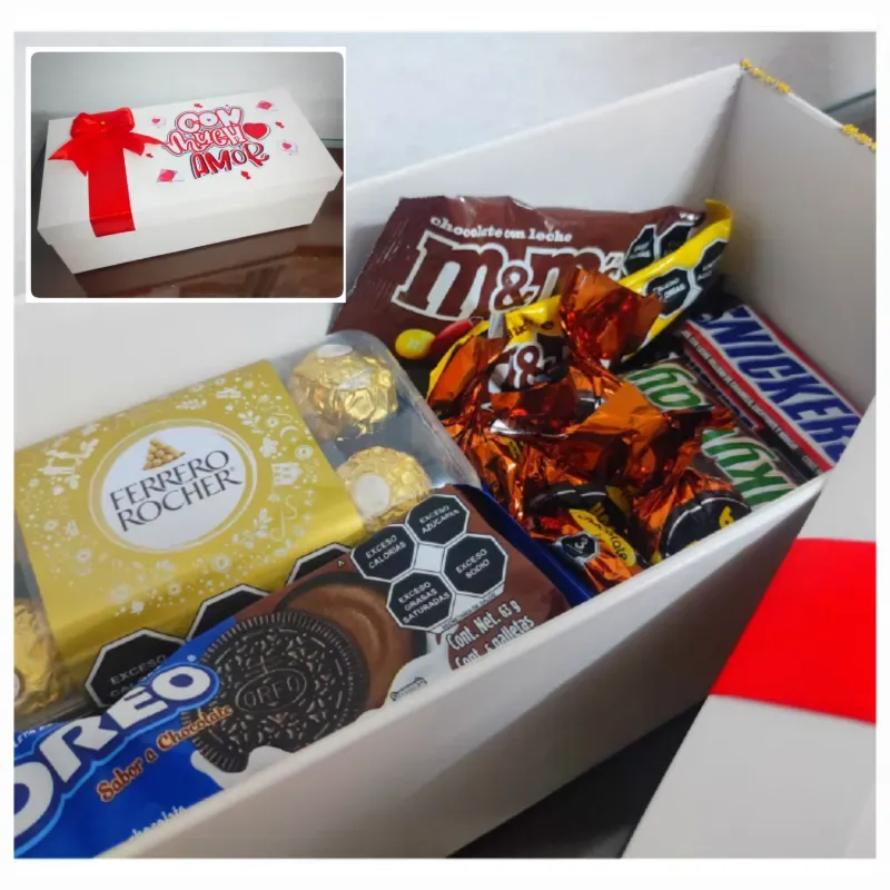 Caja con chuches