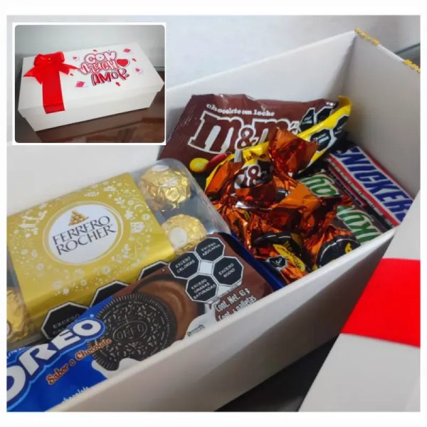 Caja con chuches