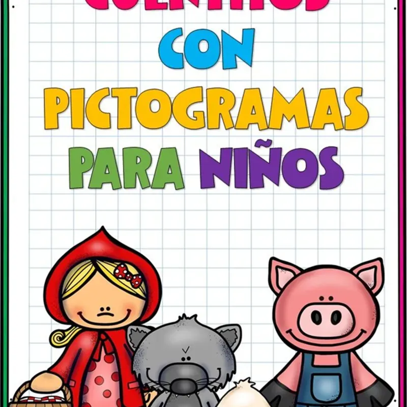 Libro de cuentos con Pictogramas.