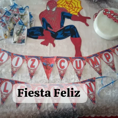 Banderines Spiderman