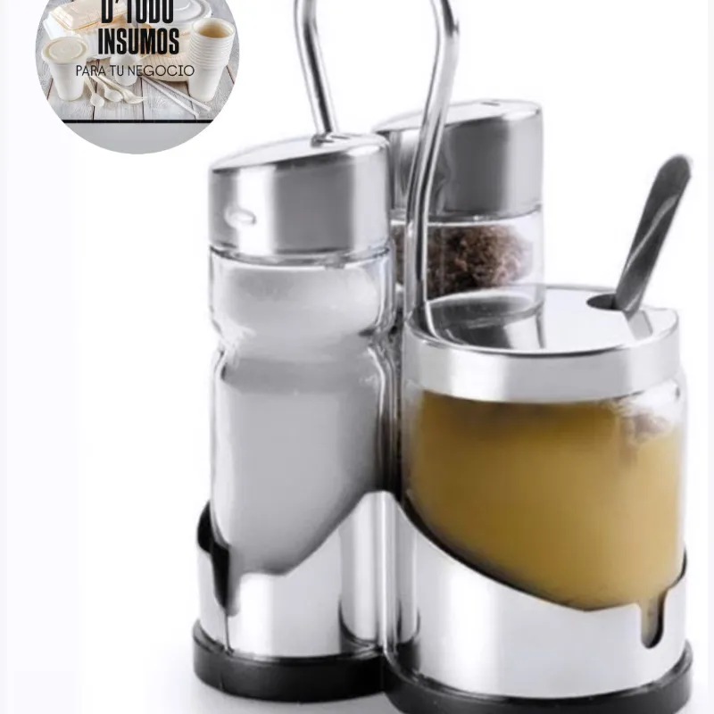 Set Salero/Pimentero/Azucarero