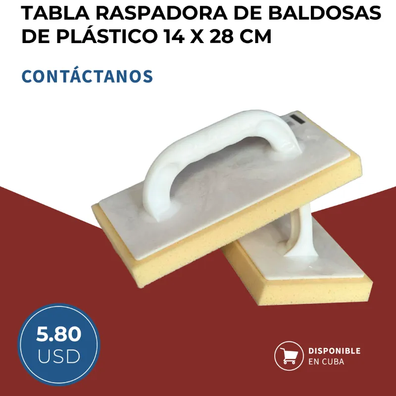 Tabla Raspadora de Baldosas