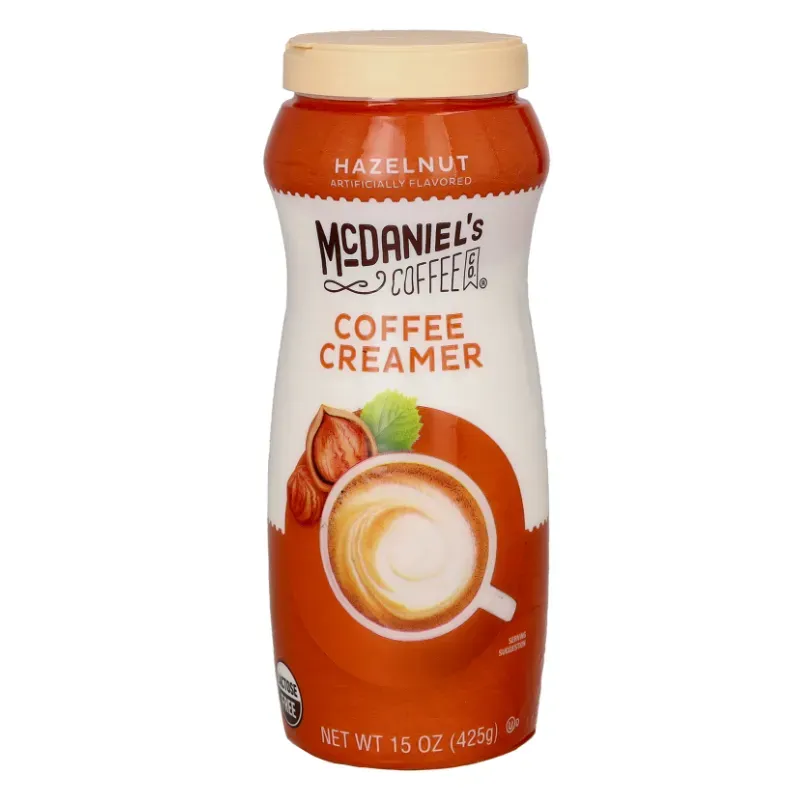Coffee Creamer con sabor Avellana MC DANIEL'S COFFEE (425g)