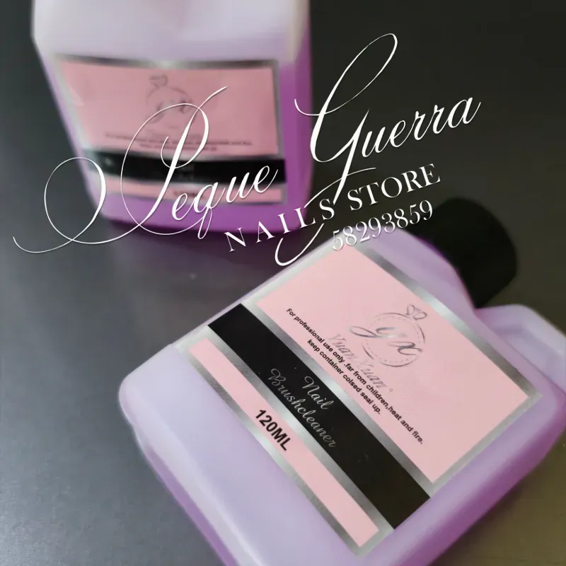 Solución limpia pincel