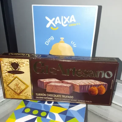 Turrón de Chocolate Trufado El Artesano