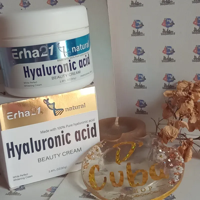 Crema facial de acido hialurónico