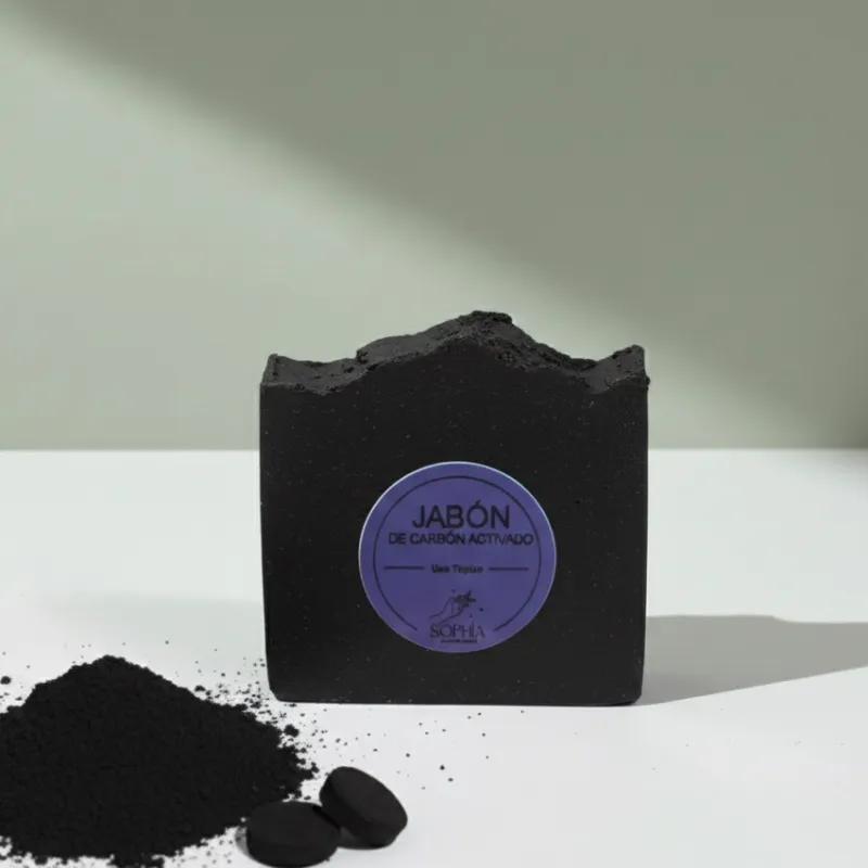 Jabón de Carbón Activado