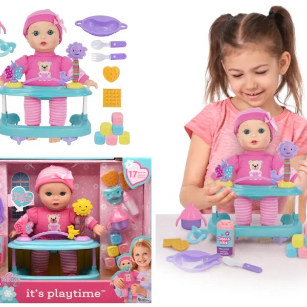 Bebé con accesorios