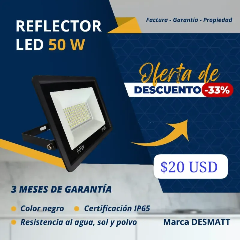 Reflector LED 50w
