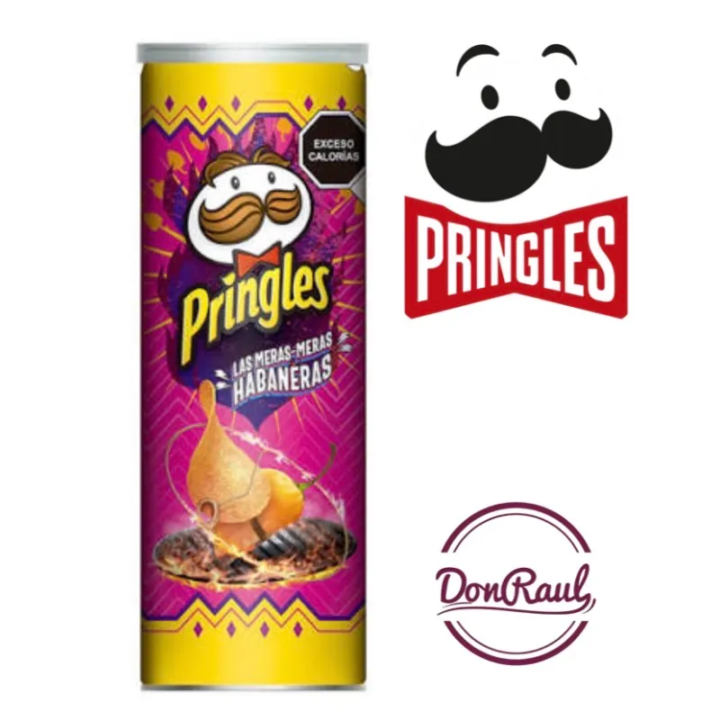 Pringles Las Meras Meras Habaneras 124g