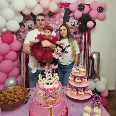 Pastel de 2 pisos medida 3