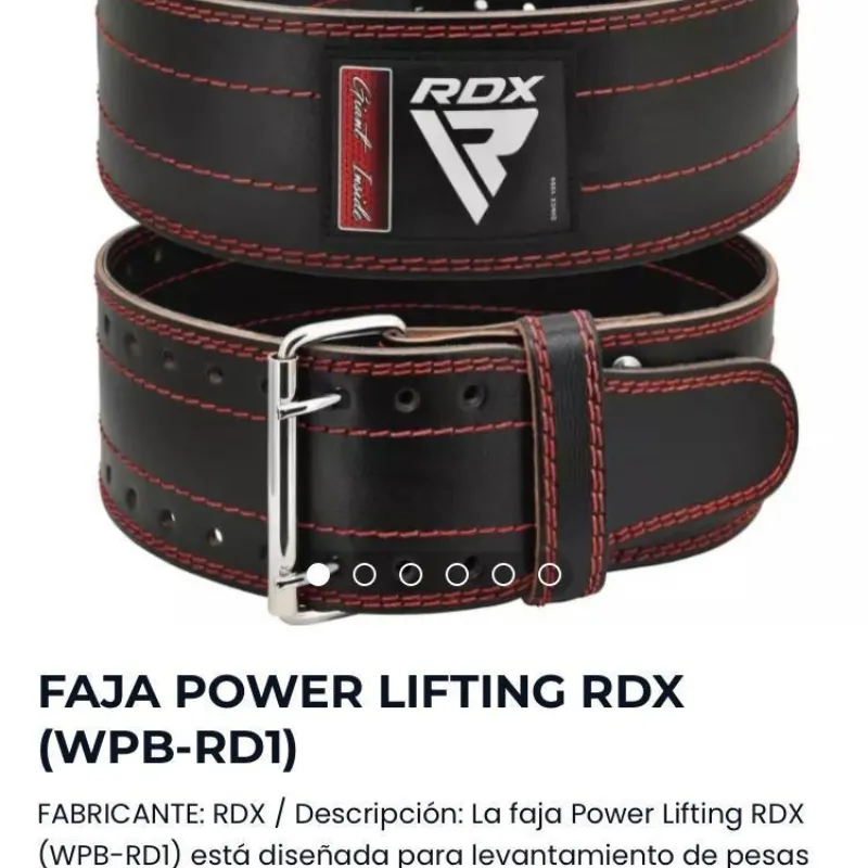 Faja Power Lifting RDX
