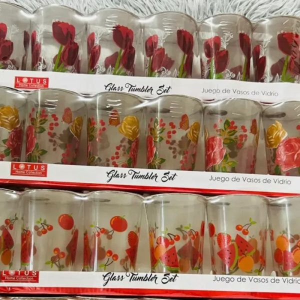 Juego de vasos 8 Oz