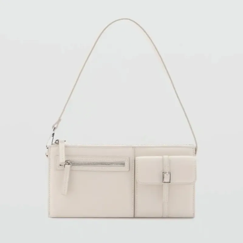 Bolso Mango hombro bolsillos