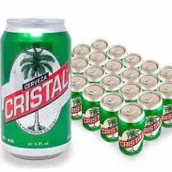 Caja de Cerveza Cristal de Lata