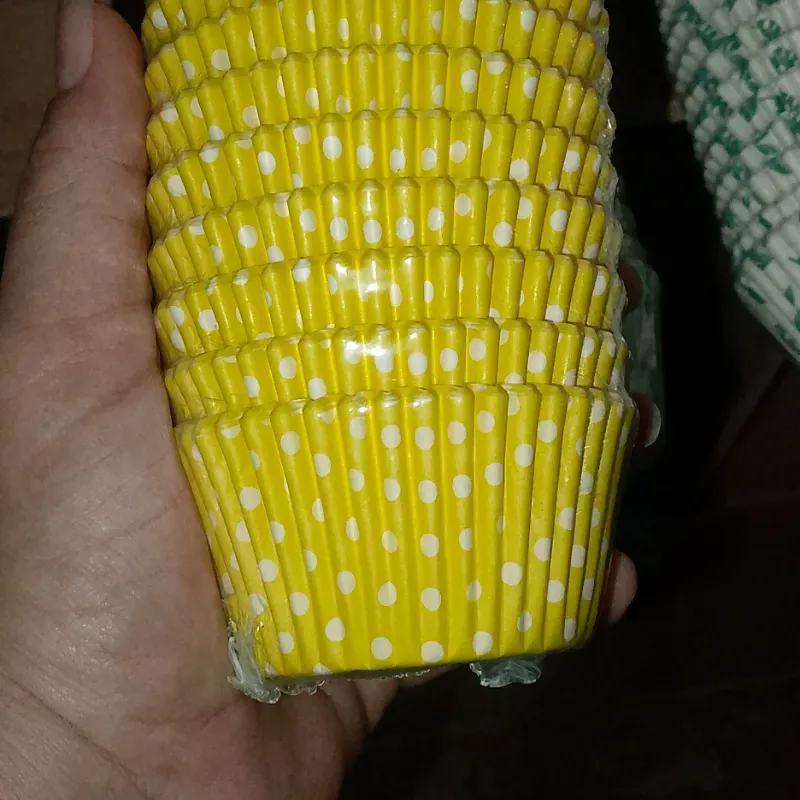 Capacillos (25-30u) amarillo punteado