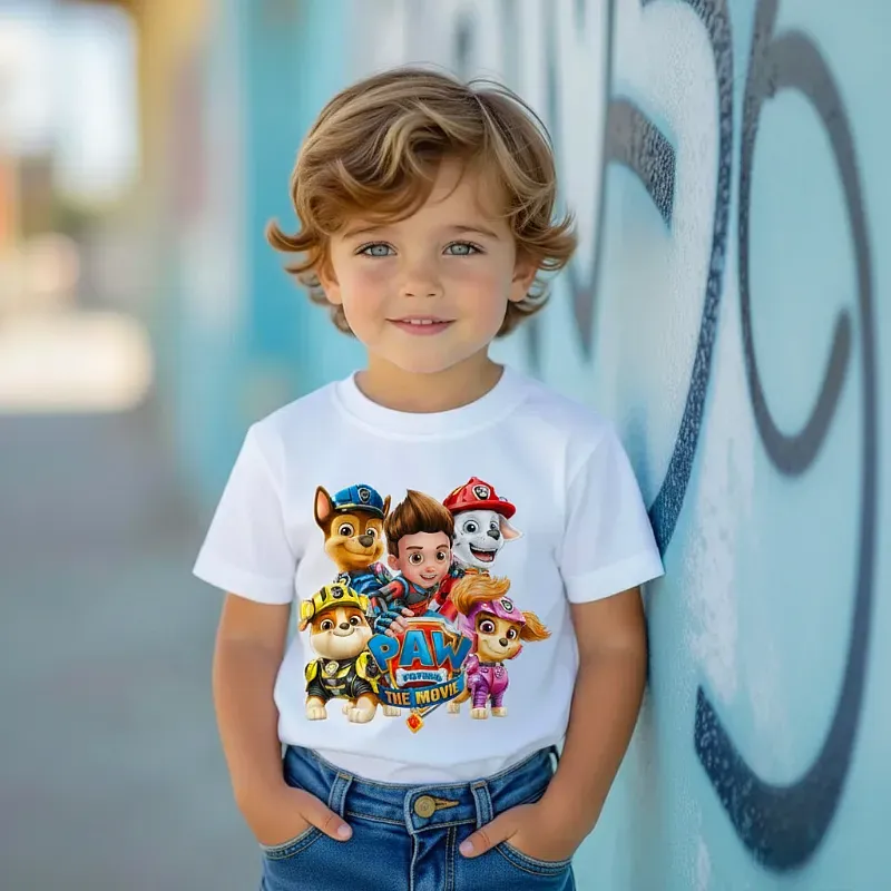 Pullover blanco para niños