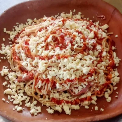 Espaguetis llenador