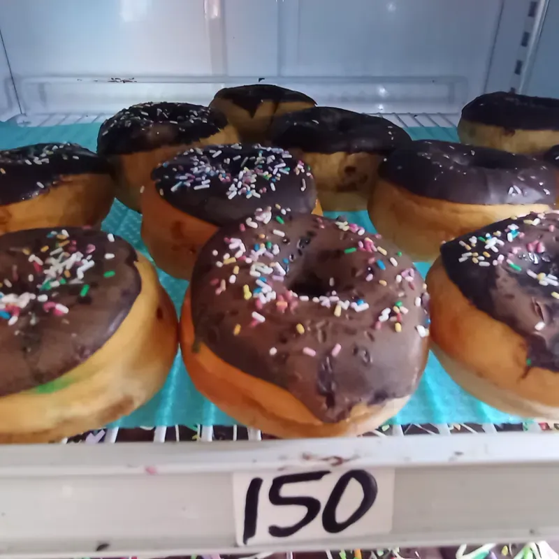 Donut d chocolate