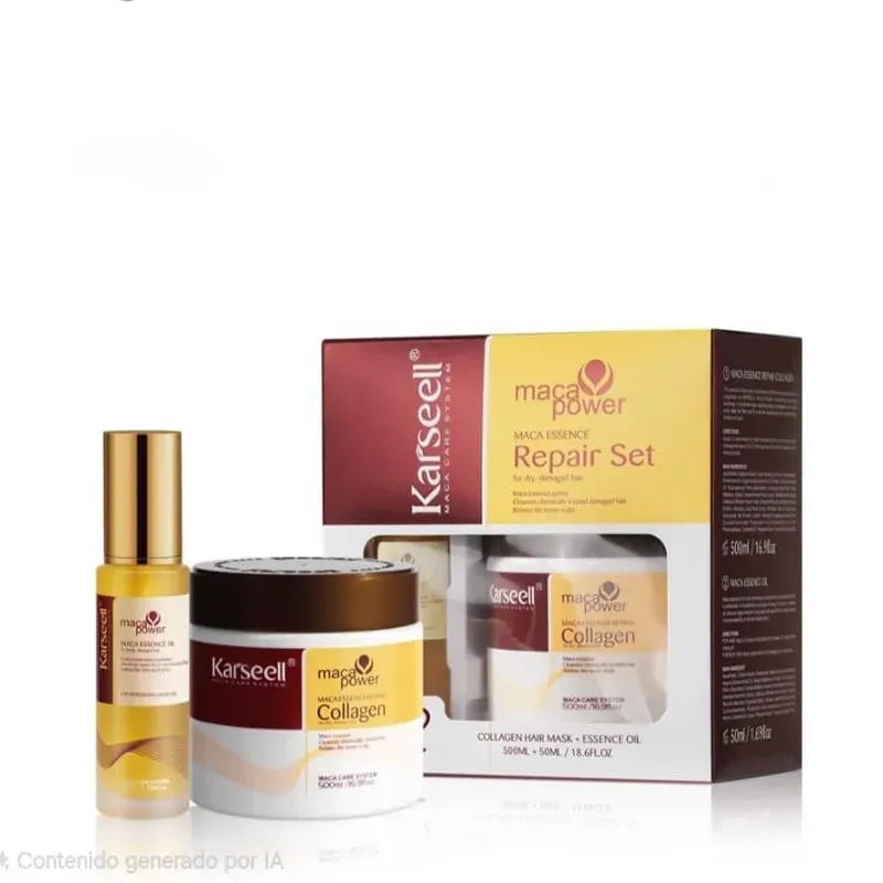 Set de mascarilla capilar y aceite de argan (40 USD)