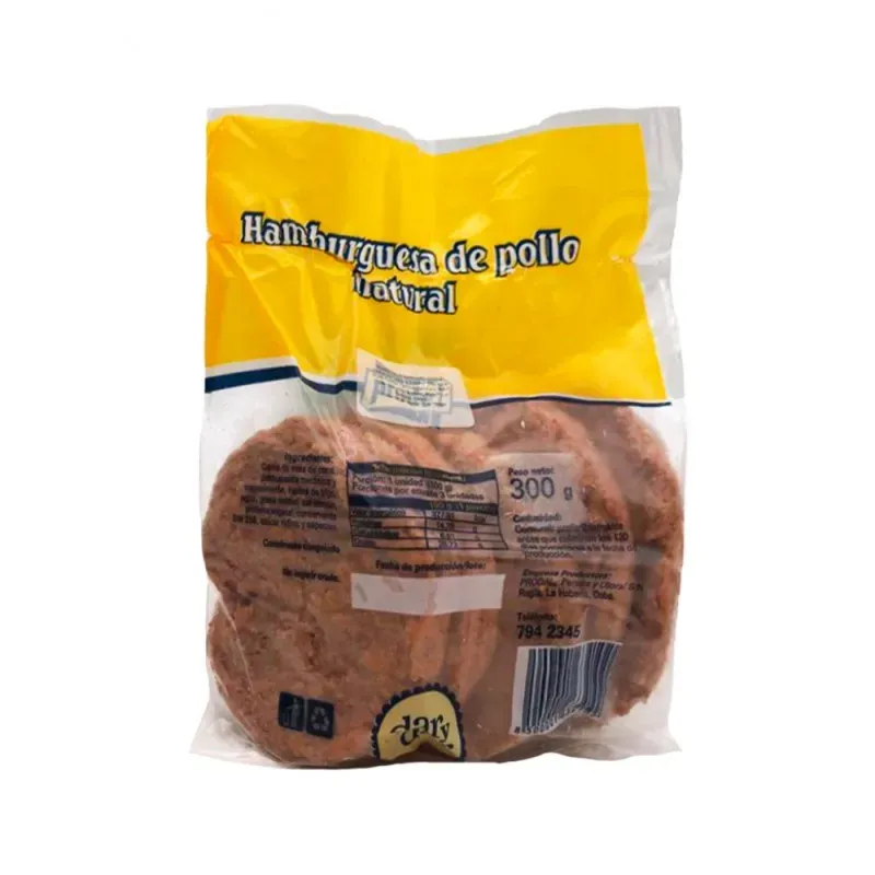 Haburguesa de pollo