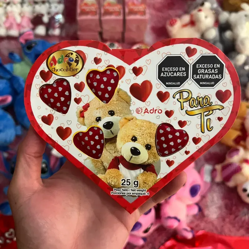 Cajas de Bombones Tamaño Medio