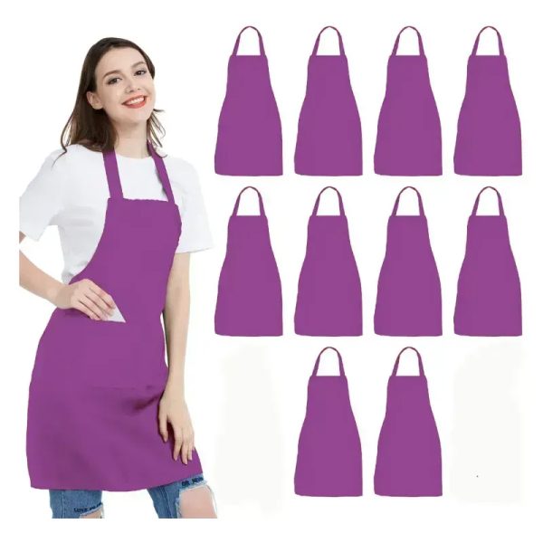 Delantal violeta