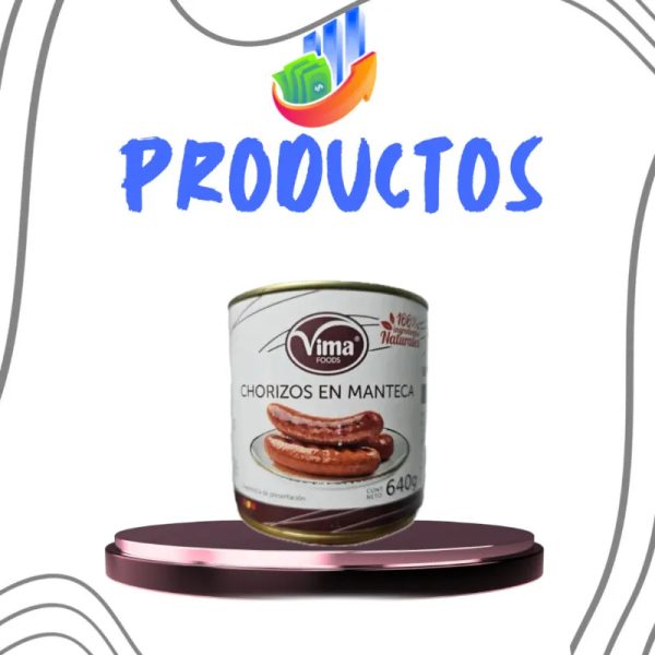 Chorizo en manteca 640g