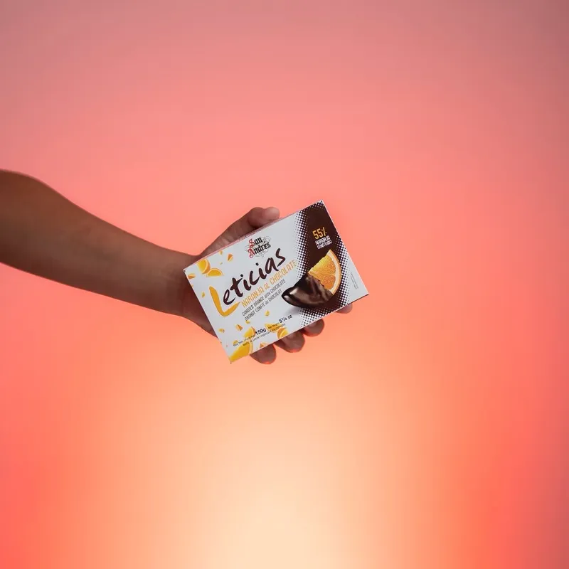 Leticias Naranja y Chocolate