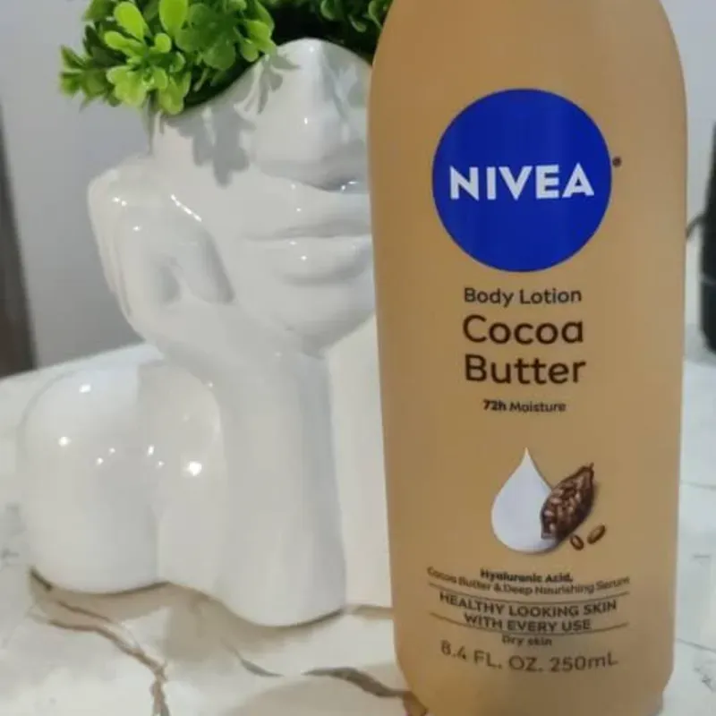 Nivea loción manteca de cacao