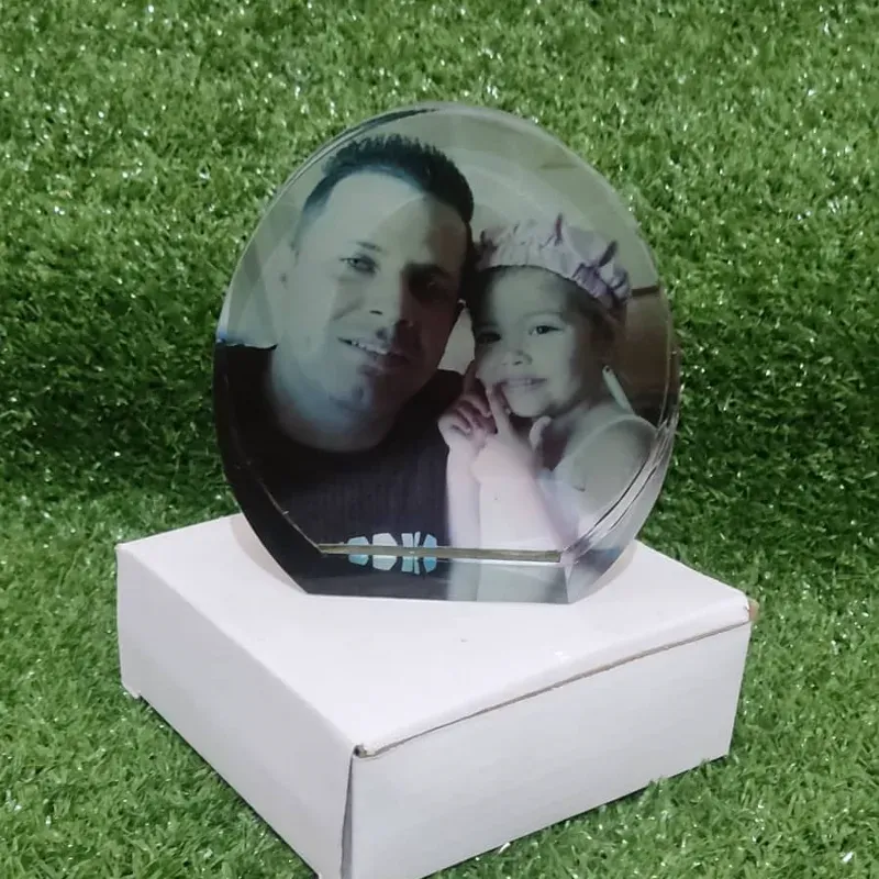 Semicírculo de cristal