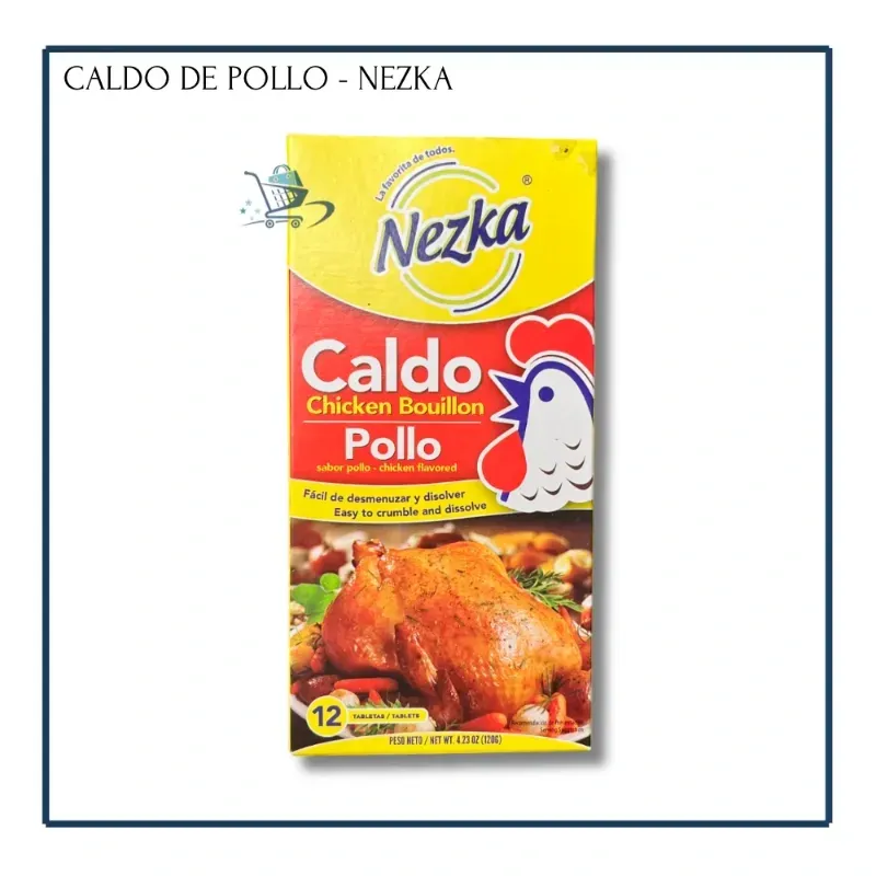 Caldo de Pollo - Nezka 10g (12u)
