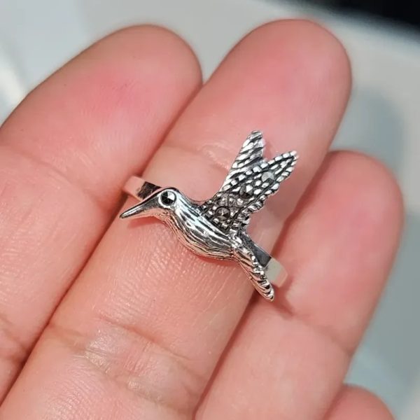 Anillo de plata 925 y Marquesitas