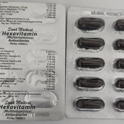 MULTIVITAMINICO (10cap/1000UI) HEXAVITAMIN