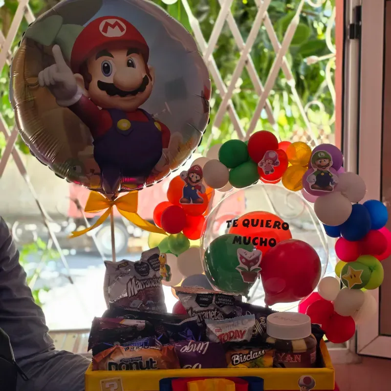 Cajita Grande temática con Nutella y diversas confituras