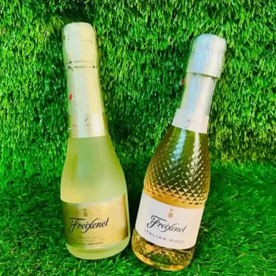Mini botellas de champán