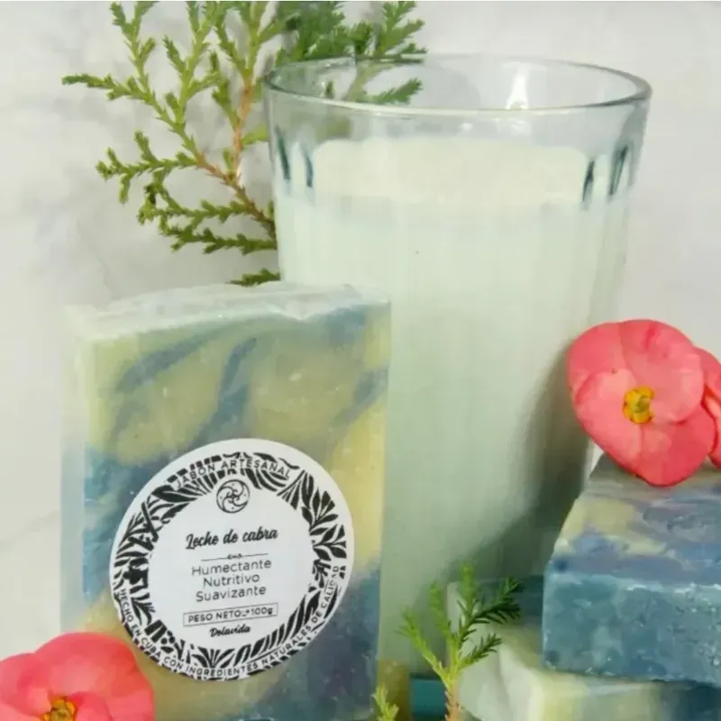 Jabón de leche de cabra