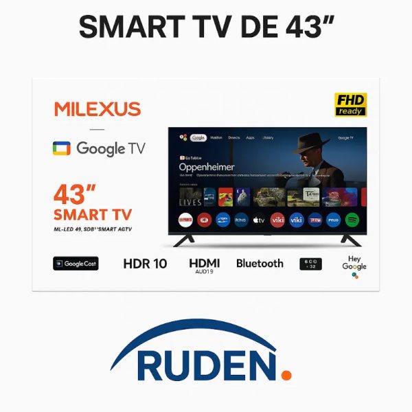 Smart Tv MILEXUS de 43”