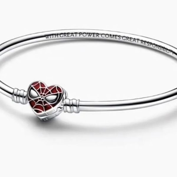 Pulsera Rígida de Spiderman